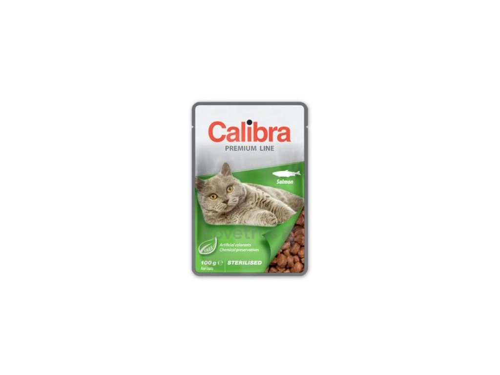 calibra cat kapsicka adult premium sterilised Salmon 100g