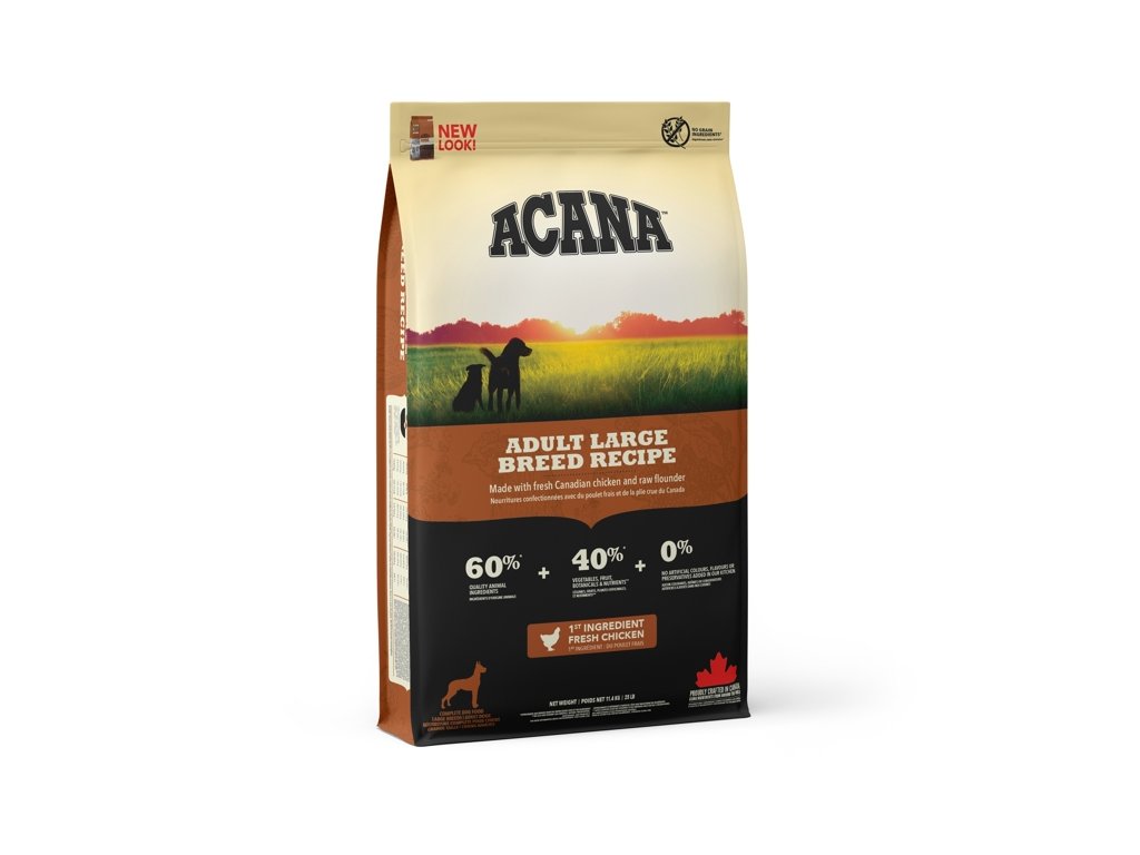 acana adult large breed heritage 17 kg