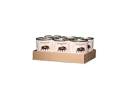BOHEMIA MASO Kančí ve vlastní šťávě SIX PACK 6x800g