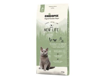 Chicopee Cat Kitten New Life Chicken 15kg
