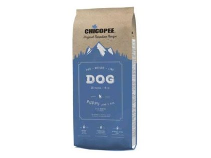 chicopee pnl puppy lamb rice 20kg