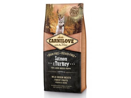 carnilove salmon turkey for lb puppy 12 kg