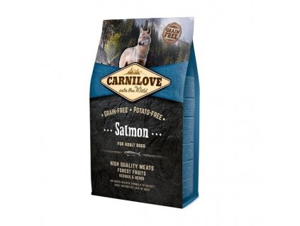 carnilove dog salmon for adult 4kg