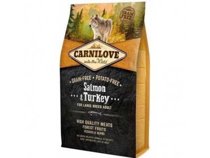 carnilove dog salmon turkey for lb adult 4kg