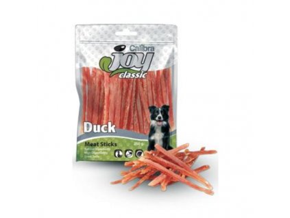 calibra joy dog classic duck strips 250g new