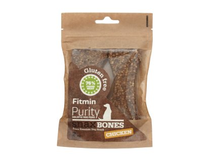 fitmin dog purity snax bones chicken 2 ks