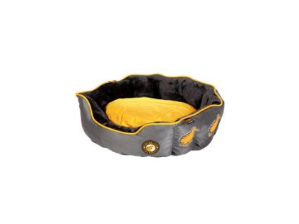 Pelech Running Oval Bed XL oranžovošedá Kiwi