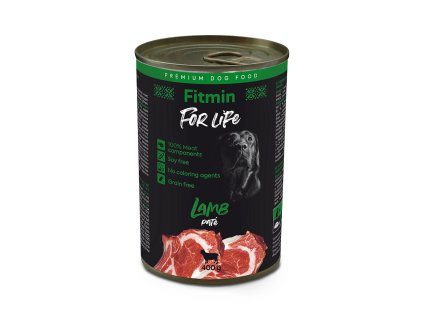 ffl dog tin lamb 400g h L