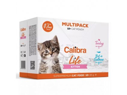 Calibra Cat Life Kitten Multipack 12x85g