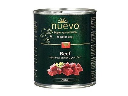 nuevo pes adult hovezi konz 800g