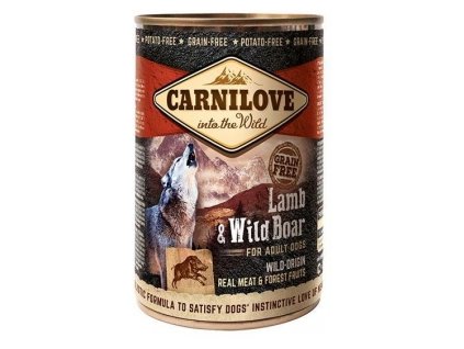 Carnilove lamb and wild boar 400g