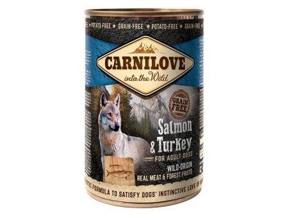 Carnilove salmon and turkey 400g