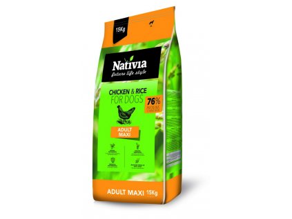 nativia adult maxi 15 kg