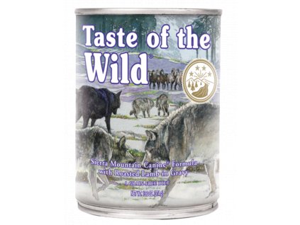 taste of the wild sierra mountain konzerva