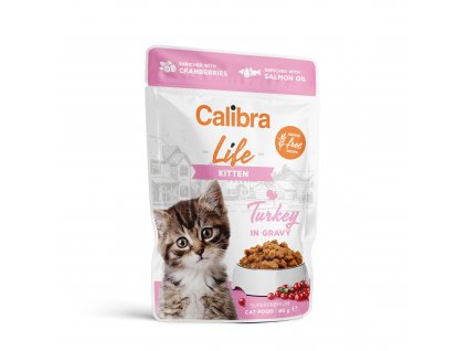 Calibra Life Kitten turkey in gravy