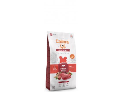 Calibra life adult small fresh beef 1 2 kg