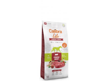Calibra life junior large fresh beef 2 5 kg