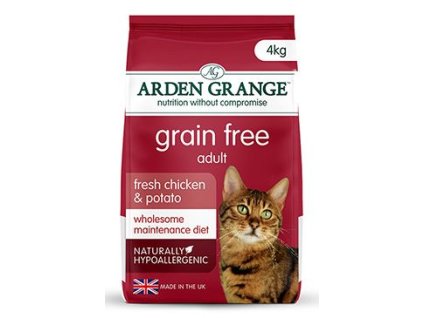 Arden Grange GF Cat Adult with fresh Chick&Potato 4kg
