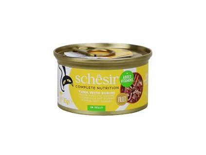 Schesir Cat konz. Adult tuňák/surimi 85g