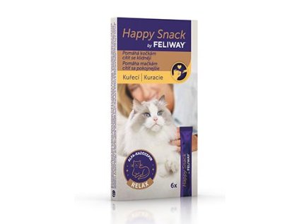 Feliway Happy Snack Kuřecí 6x15g