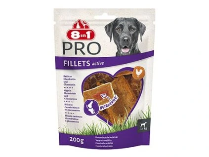 Pochoutka 8in1 Fillets Pro Active 200g