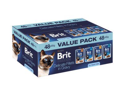 Brit Premium Cat by Nature Value Pack 48ks