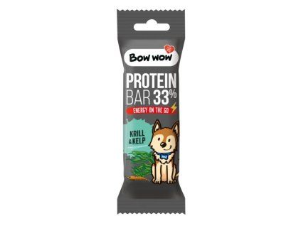 Bow wow poch. Proteinová tyčinka Krill&Kelp 32g