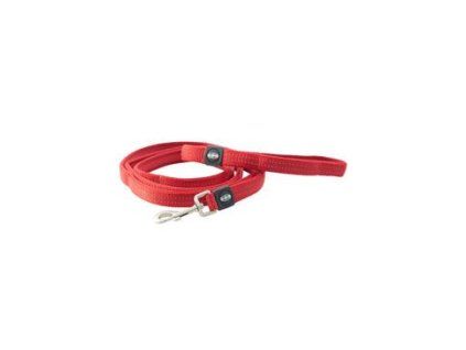Vodítko BUSTER Neoprene M 180cm/20mm červené