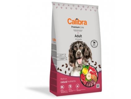 Calibra dog premium line adult beef 3kg