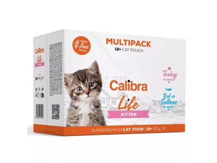 Calibra Cat Life Kitten Multipack 12x85g