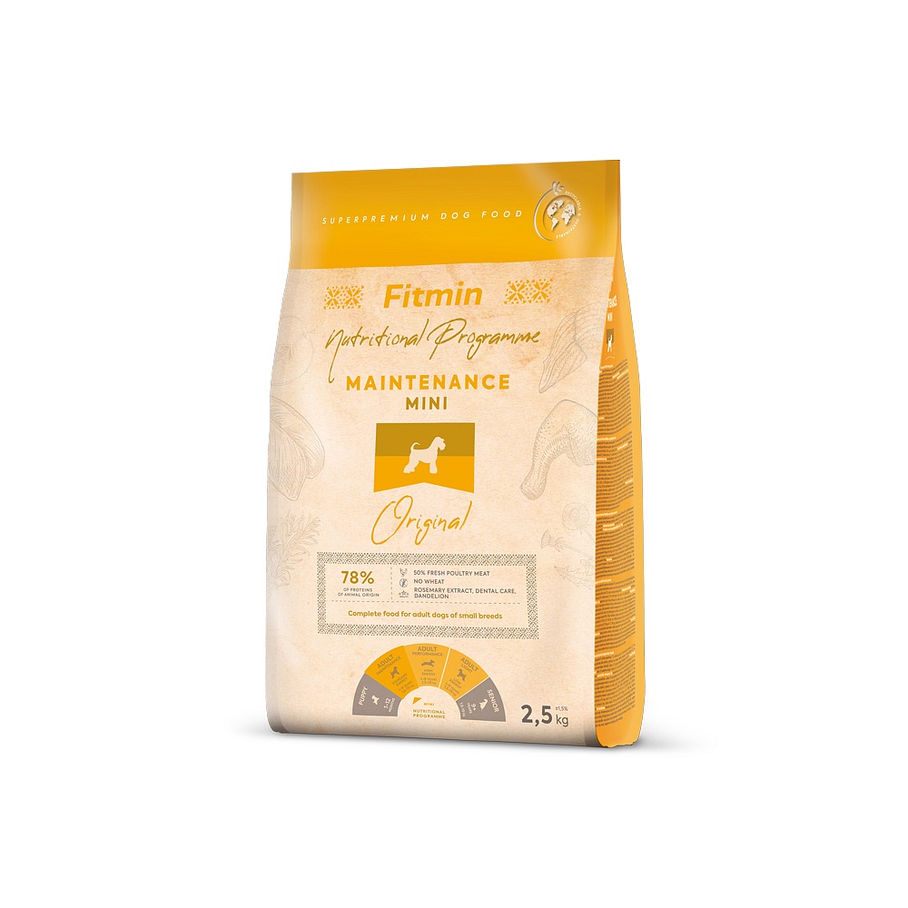 Fitmin dog - Mini maintenance - 2,5 kg