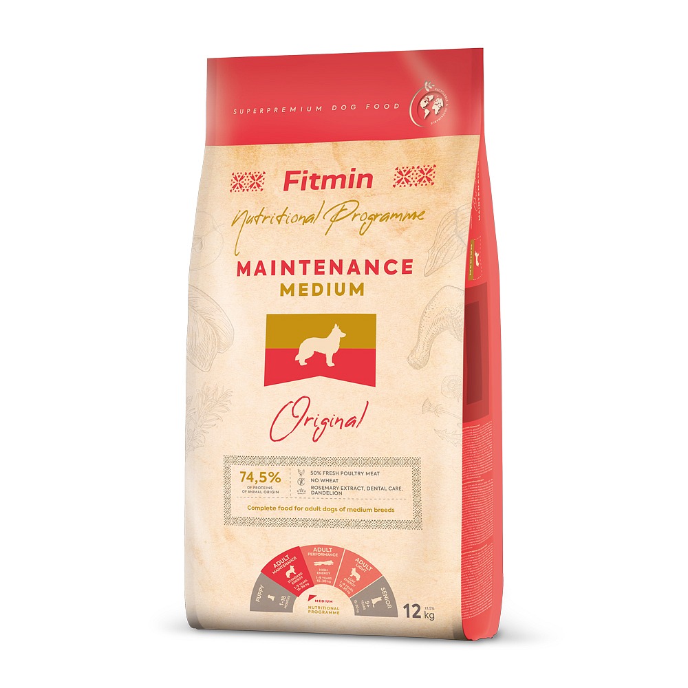 Fitmin dog - Medium maintenance - 12 kg