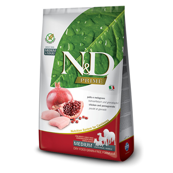 N&D - PRIME DOG Adult M/L Chicken & Pomegranate - 12kg