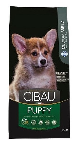 CIBAU - Puppy Medium - 12kg+2 kg ZDARMA