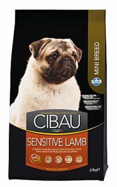 CIBAU - Adult Sensitive Lamb&Rice Mini - 2,5kg