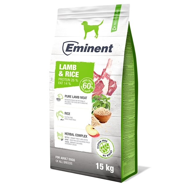 Eminent - Dog Lamb Rice - 15kg