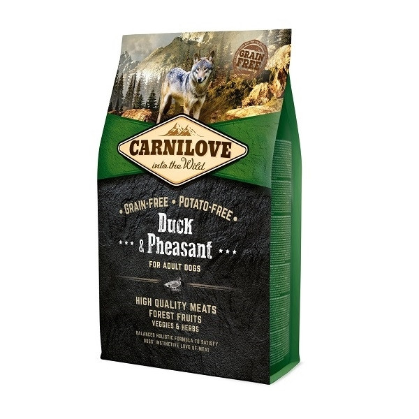 Carnilove Dog - Duck & Pheasant for Adult - 4kg