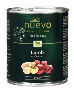 Nuevo dog - Adult jehněčí a brambor - 800g