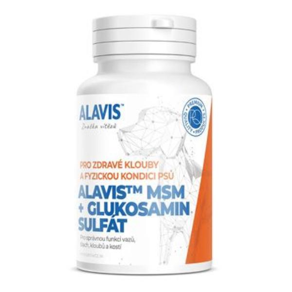 Alavis MSM + Glukosamin sulfát pro psy - 60 tablet