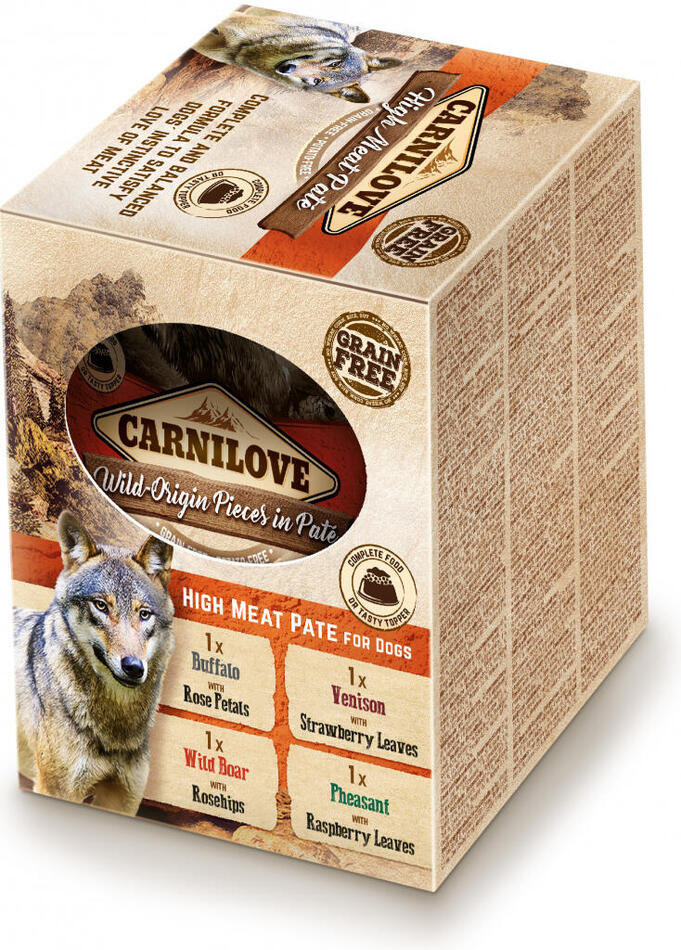 Carnilove - Dog Pouch Paté MULTIPACK 4x300g