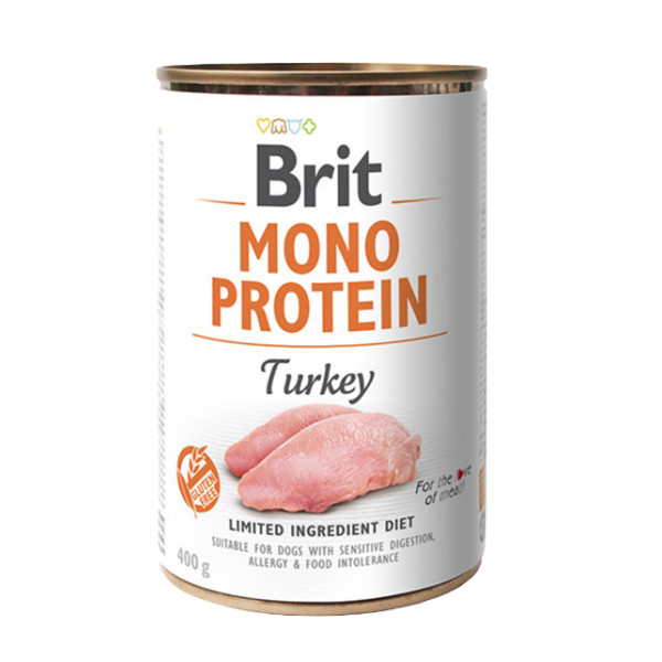 Brit Dog - Mono Protein Turkey - 400g