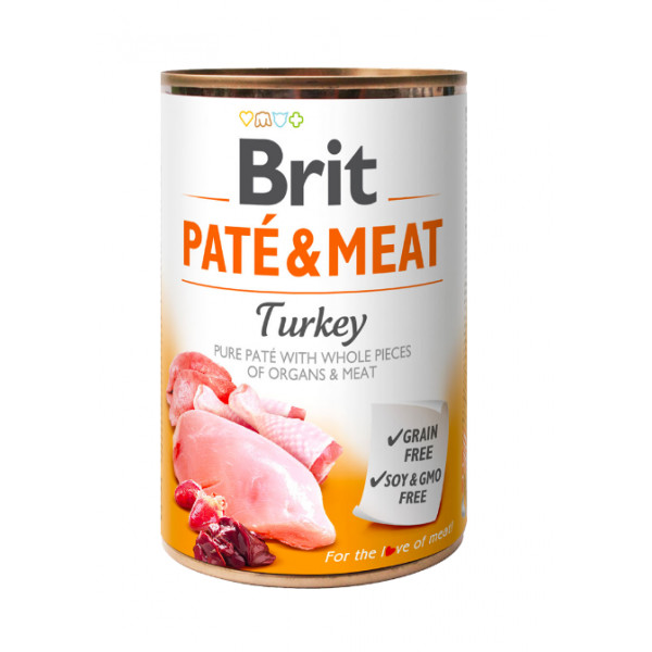 Brit Dog - Paté & Meat Turkey - 400g