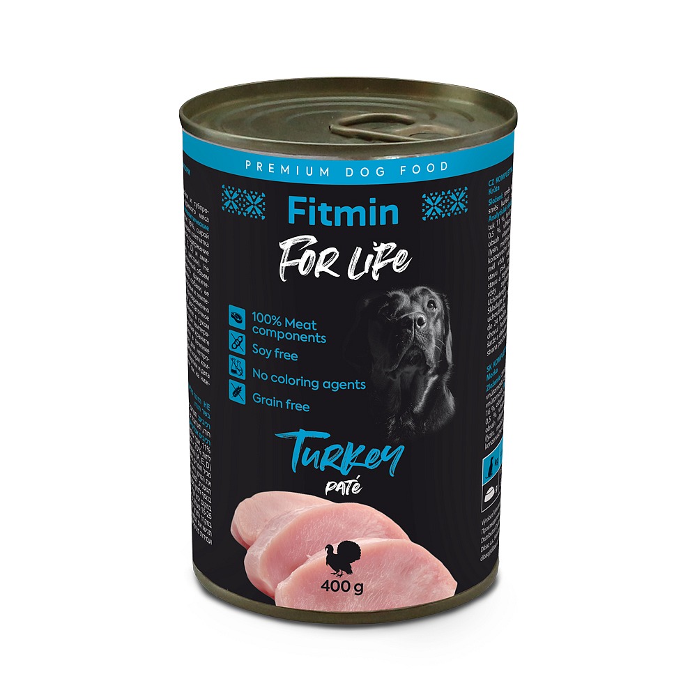 Fitmin For Life - Krůtí konzerva pro psy - 400 g