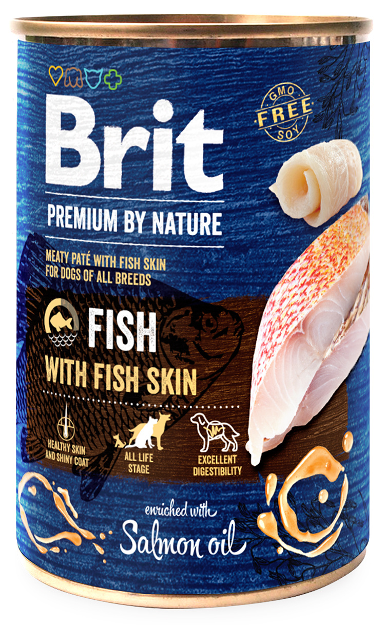 Brit Premium Dog by Nature - Fish & Fish Skin - 400g