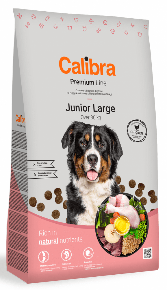 Calibra Dog - Premium Line Junior Large - 12 kg