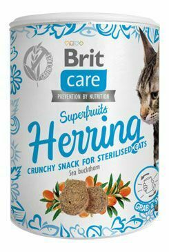 Brit Care Cat - Snack Superfruits Herring - 100g