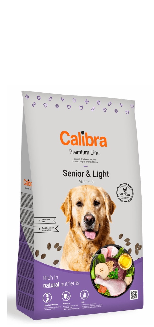 Calibra Dog - Premium Line Senior&Light - 3 kg