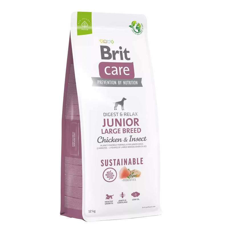 Brit Care Dog - Sustainable Junior Large Breed -12kg