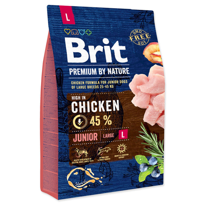 Brit Premium Dog - by Nature Junior L - 3kg