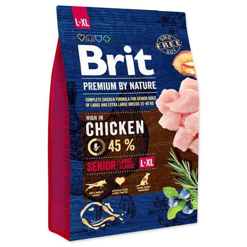 Brit Premium Dog - by Nature Senior L+XL - 3kg